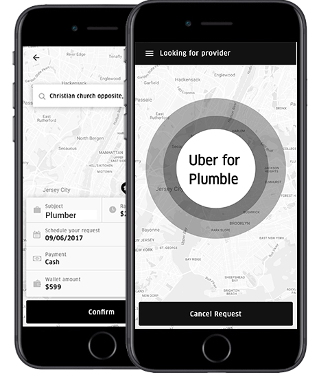 Uber for Plumber Script