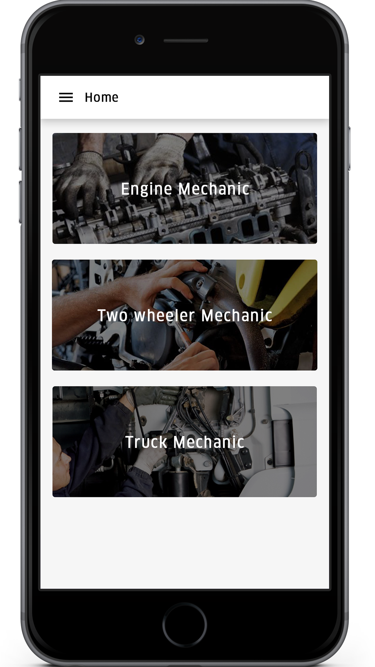 on demand mechanics services app