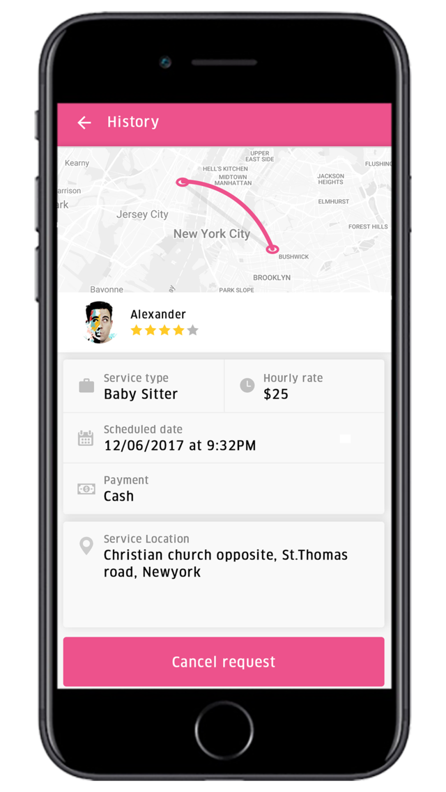 uber for babysitters app development